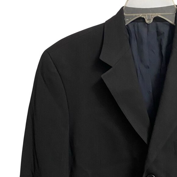 Hugo Boss Einstein Sigma 3-Button Wool Suit Jacket Blazer Men's 36S Navy Preppy - Picture 4 of 15